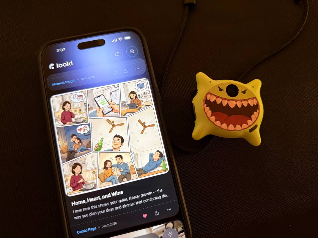 Looki AI Camera and phone app