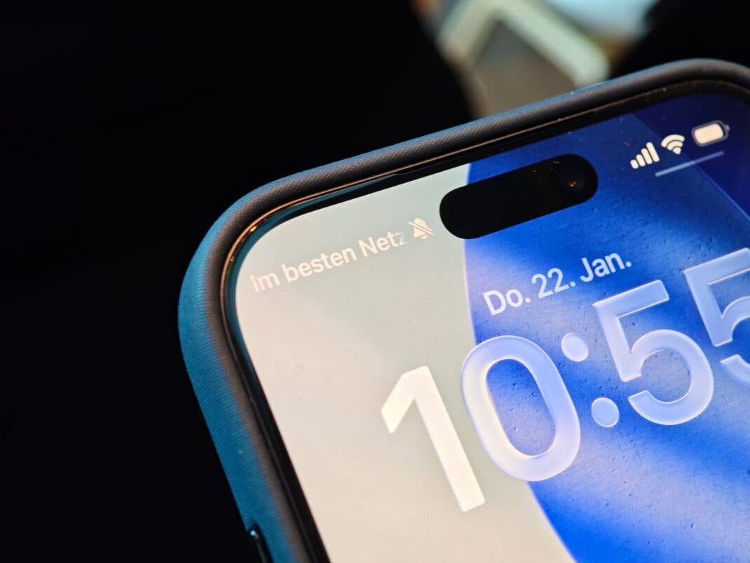 Telekom-Netzanzeige: "Im besten Netz"