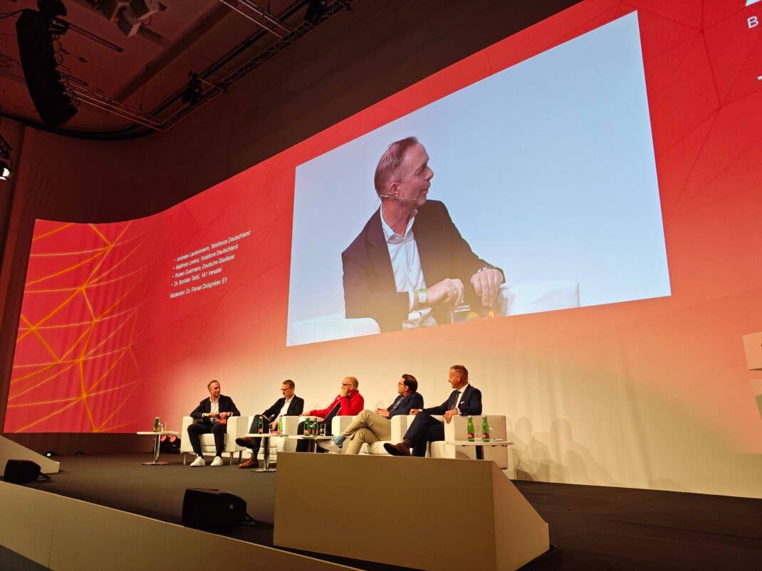 Die Diskussionsrunde auf der ANGA COM