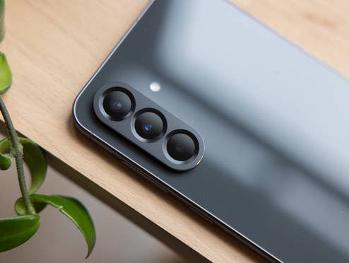 Die drei Kameras des Samsung Galaxy A56