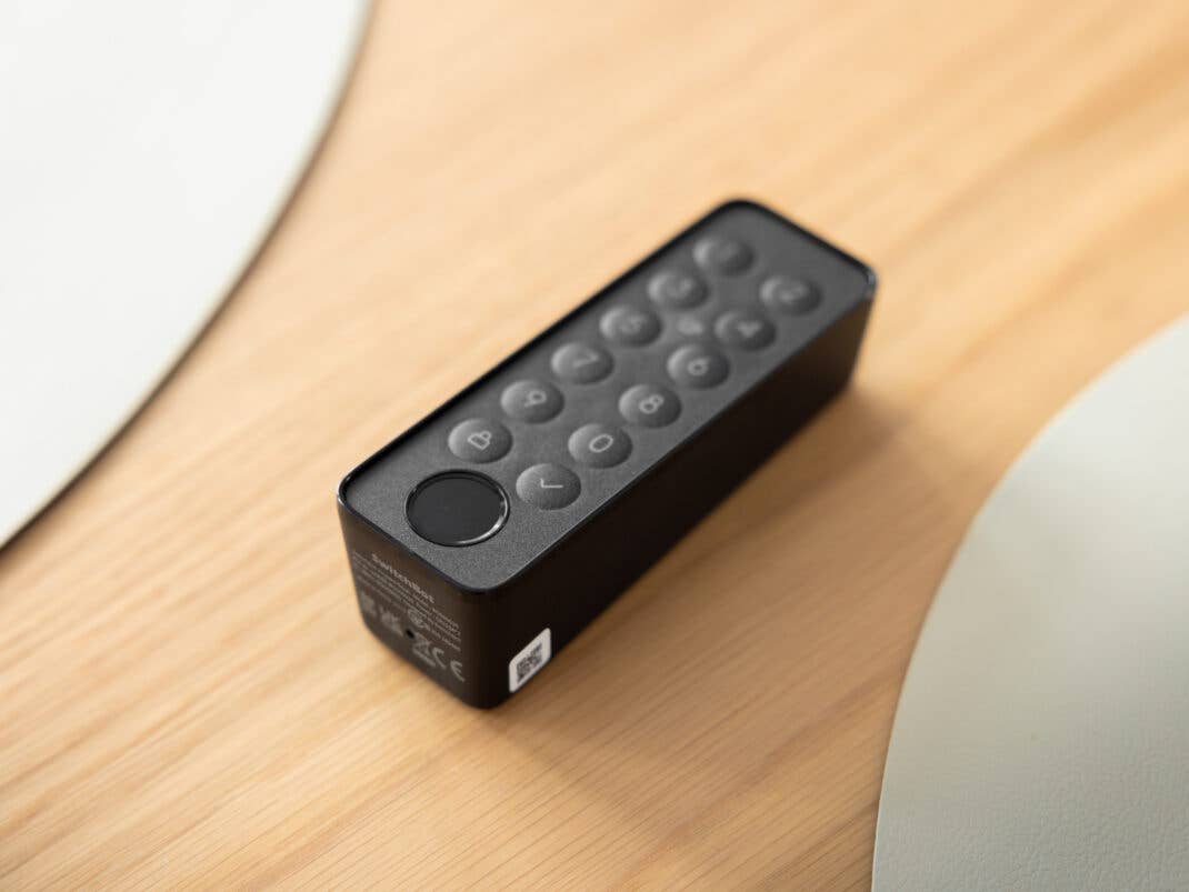 Die Entsperrung mit dem Keypad funktioniert in der Praxis makellos