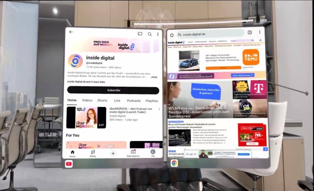 Rokid AR Spatial Splitscreen