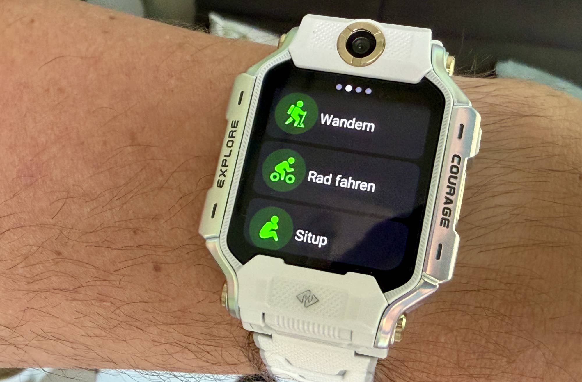 Sportmodi auf der imoo Smartwatch X10.