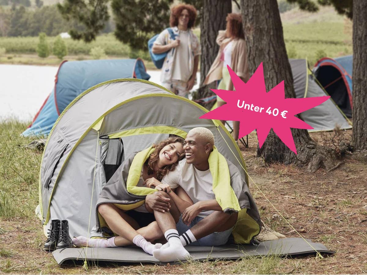 In Sekunden aufgebaut - Lidl verkauft Pop-up-Campingzelt super günstig