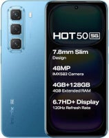 Infinix Hot 50 5G - Vorderseite und Rückseite