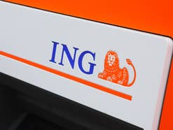 Geldautomat der ING