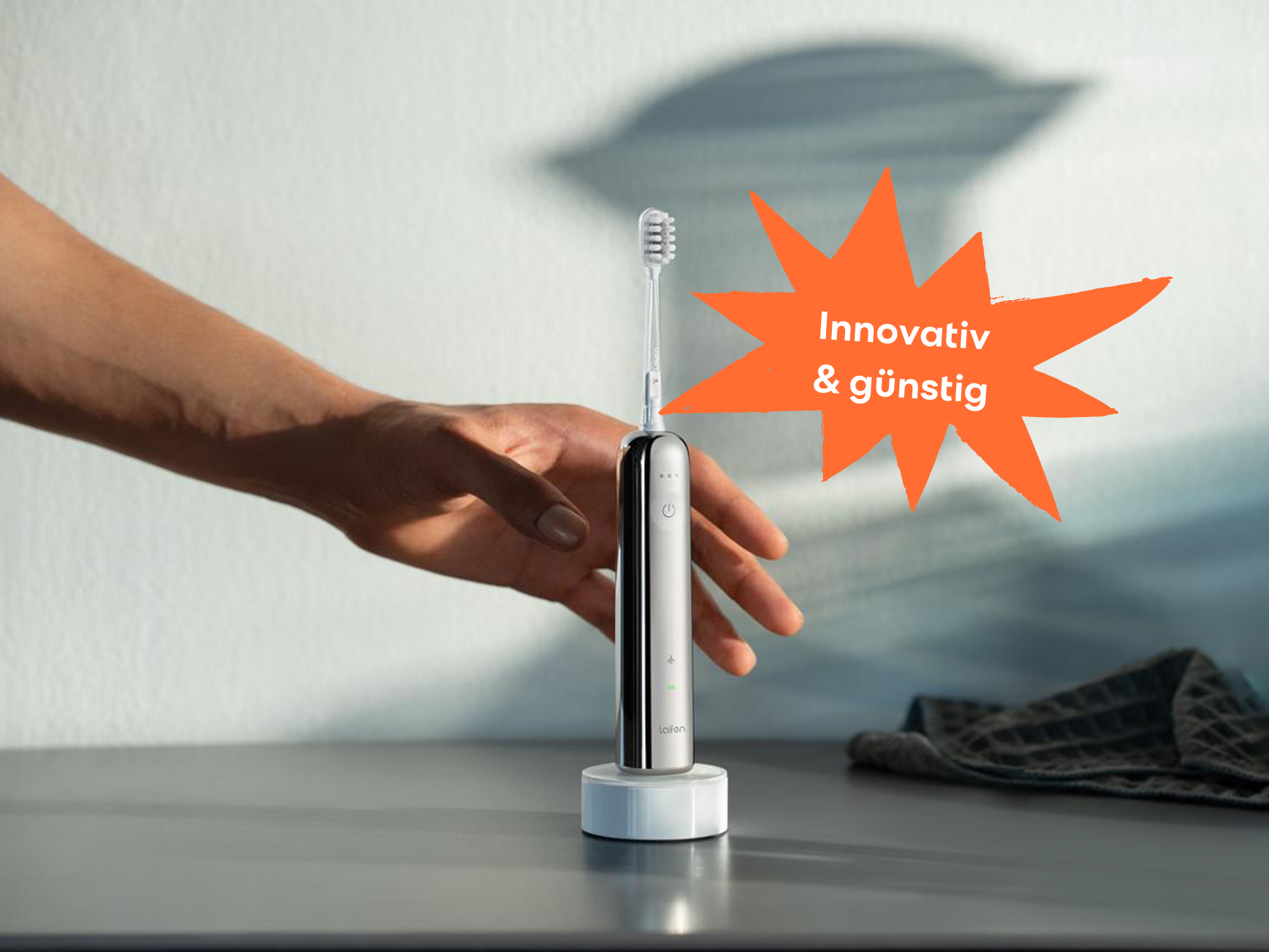 #Innovative elektrische Zahnbürste: Die Laifen Wave kann viel und kostet weniger als 70 Euro