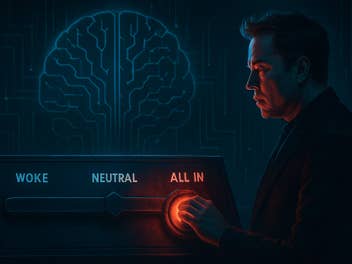 Ein KI-Gehirn lässt sich von Elon Musk von Woke auf 