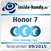 inside-digital.de-Testsiegel Preis-Leistung Honor 7