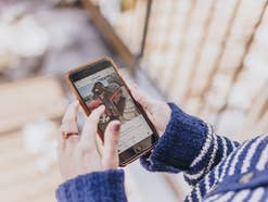 Meta-App Instagram auf einem Smartphone