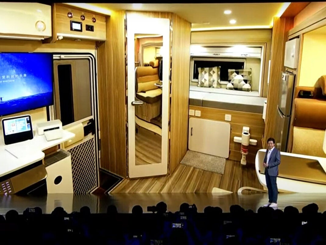 Interieur des Xiaomi Caravan Konzept