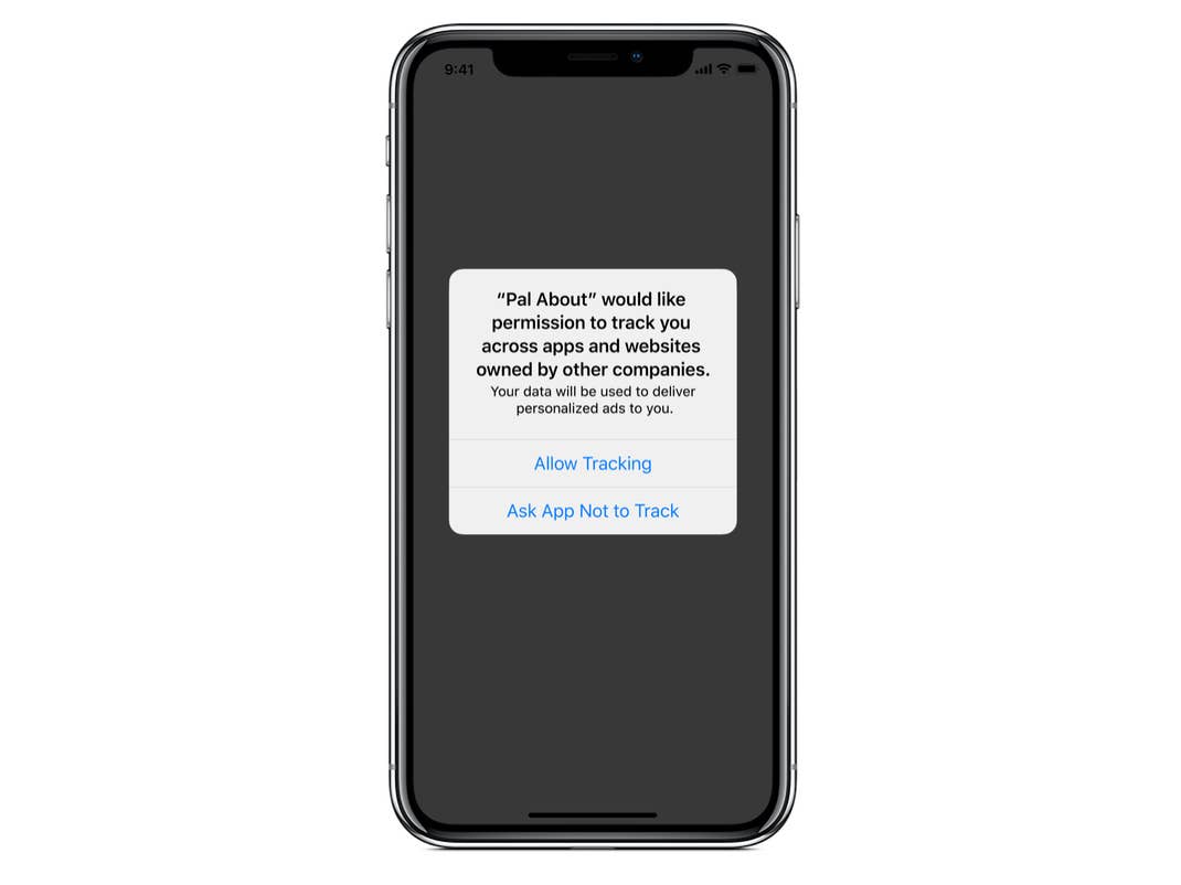 In iOS 14.5 können Anwendungen den Nutzer um die Erlaubnis zum Tracking über Apps und Webseiten befragen