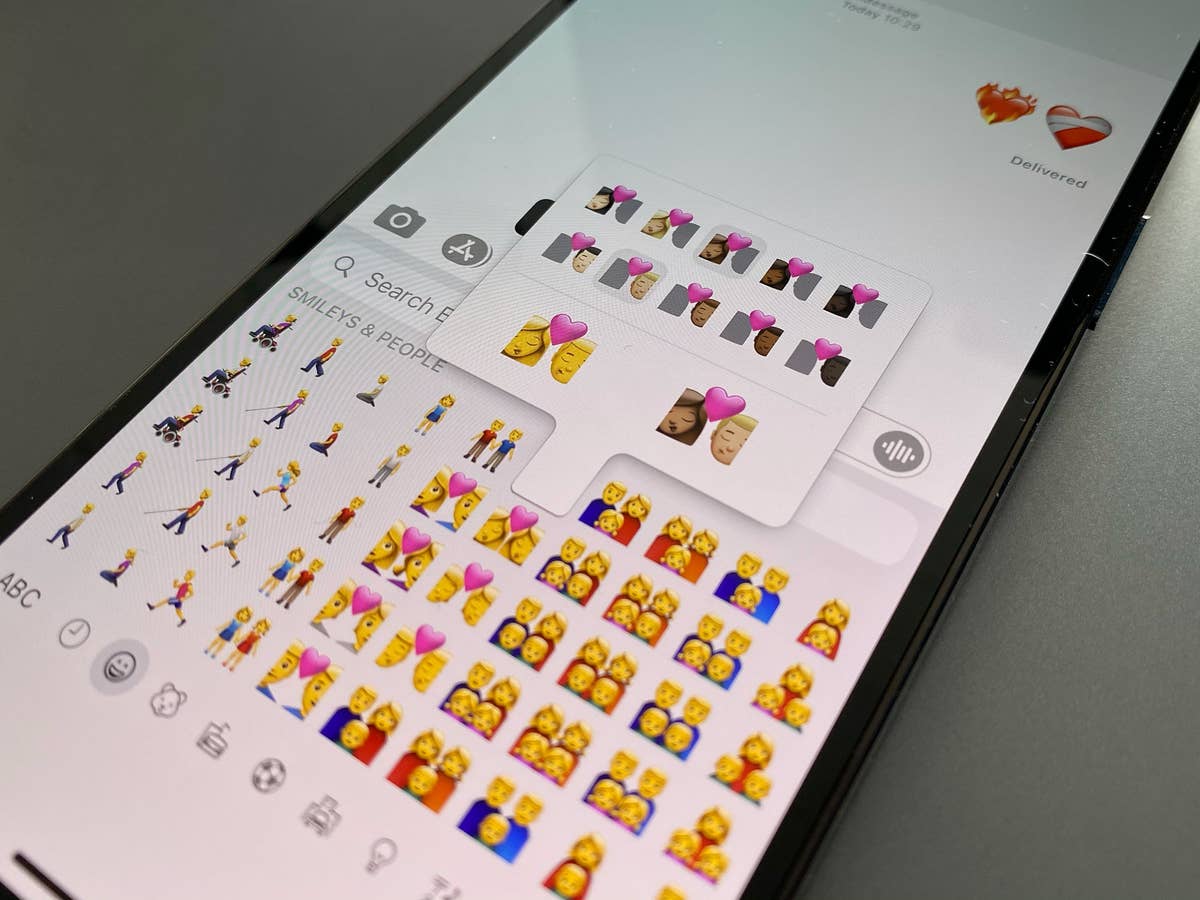 Die Emoji-Tastatur im iPhone