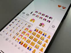 Die Emoji-Tastatur im iPhone