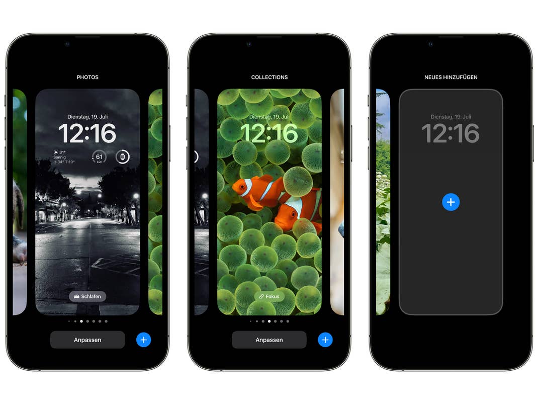 Ios 16 Sperrbildschirm Und Hintergrund Unterschiedlich iOS 16: Das sind die Neuheiten am Sperrbildschirm auf deinem iPhone