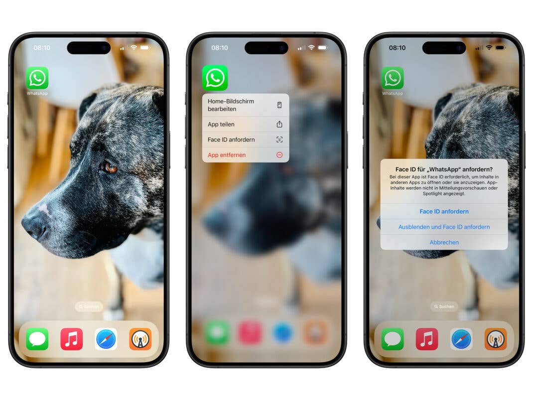 In iOS 18 kannst du in wenigen Schritten deine Apps schützen