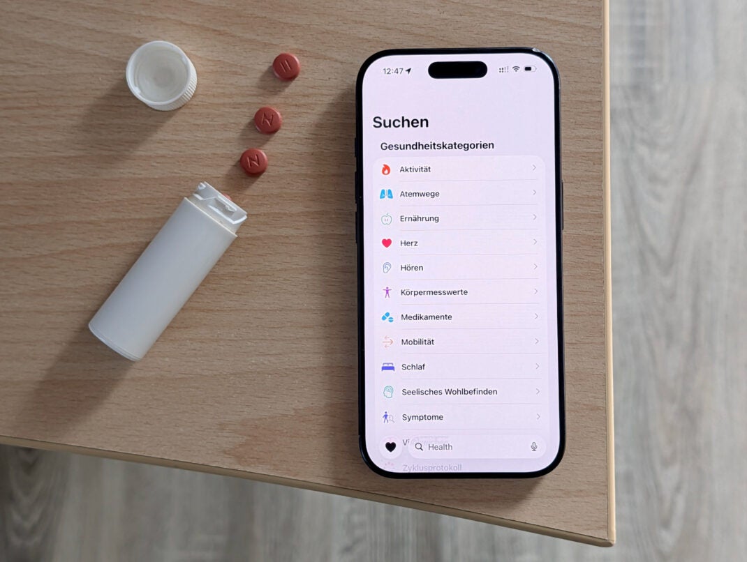 Mit iPhone und Apple Watch: So richtest du Erinnerungen für Medikamente ein