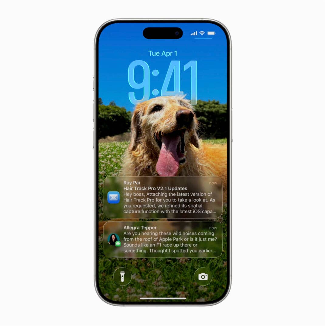Der neue Sperrbildschirm von iOS 26