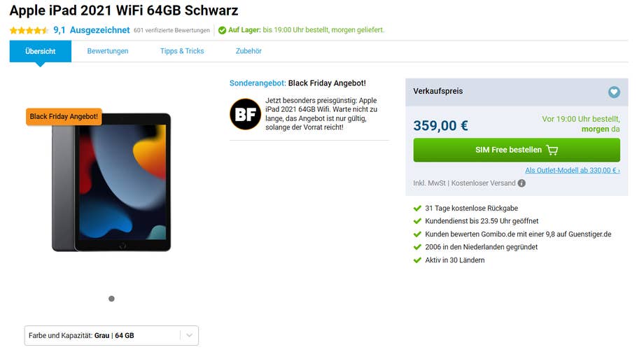 Apple iPad online kaufen