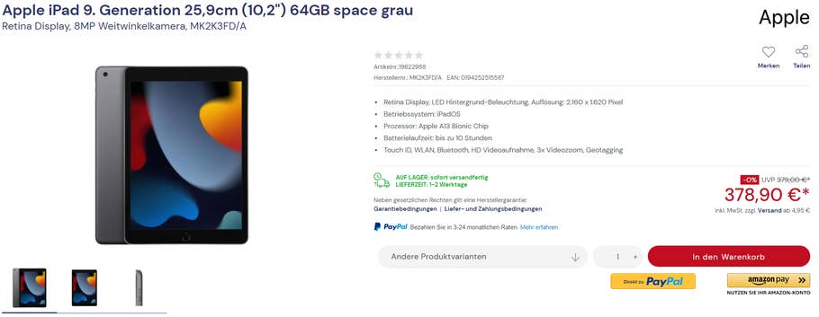 Apple iPad online kaufen