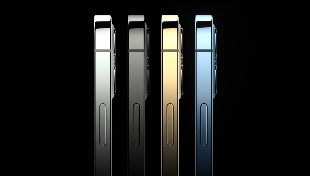 Die vier verschiedenen Farben des iPhone 12 Pro (Max)