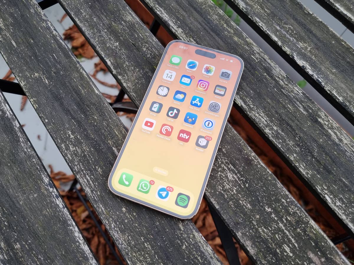 Das iPhone 14 Pro Max mit Dynamic Island