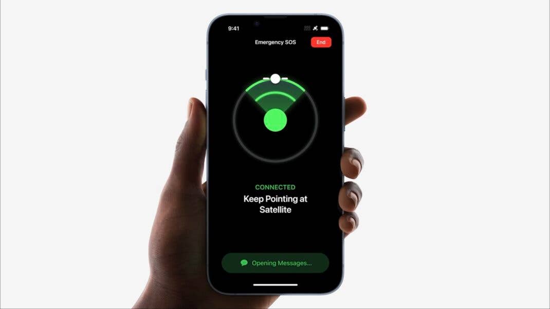 iPhone 14 Satellitenkommunikation