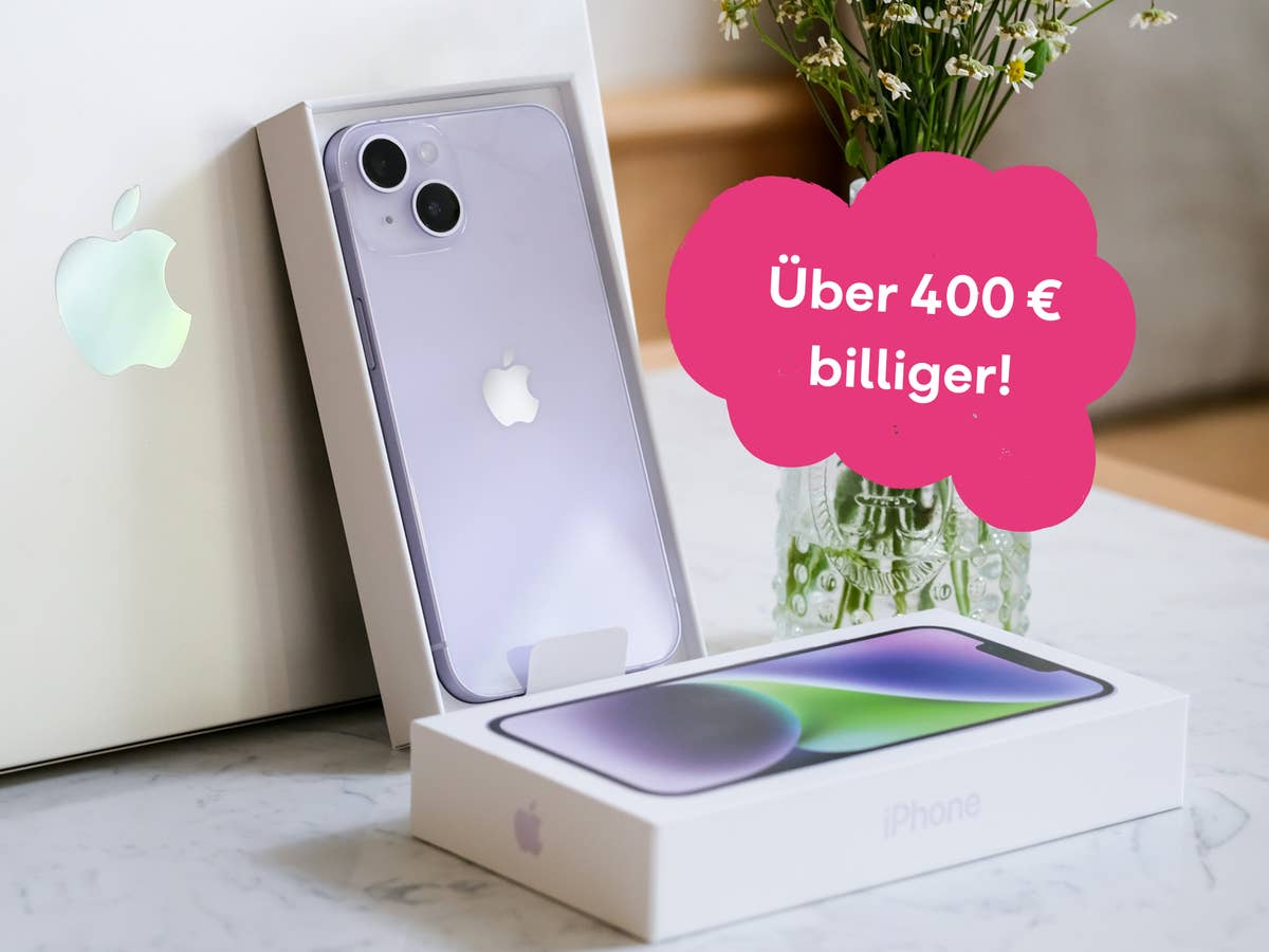 iPhone 14 über 400 € billiger!