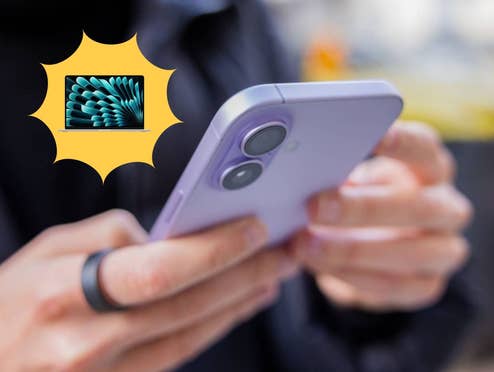 iPhone 17 mit MacBook Air