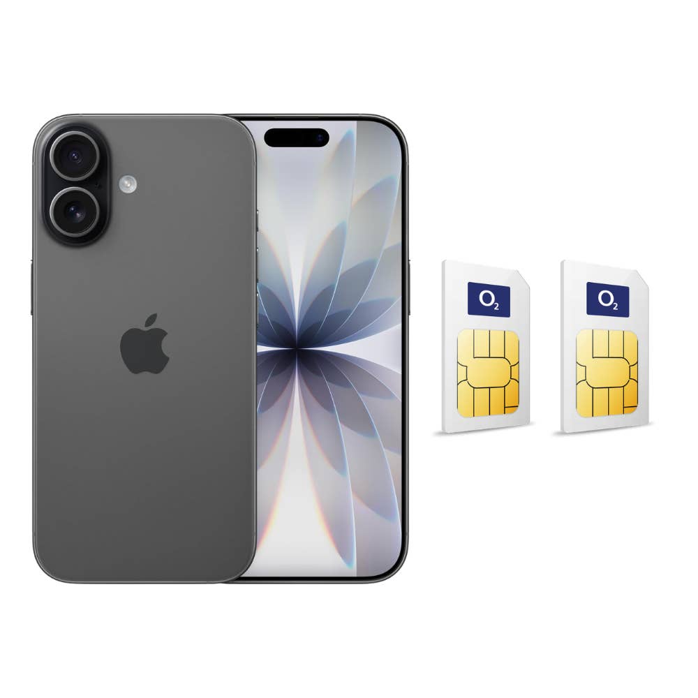 Ein iPhone 17 mit zwei O2-SIM-Karten Ein iPhone 17 mit zwei O2-SIM-Karten