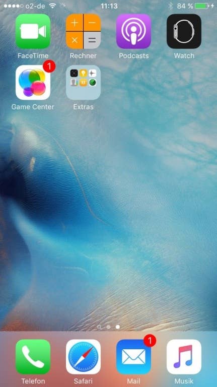 iPhone 6s / Plus: Screenshot iOS 9