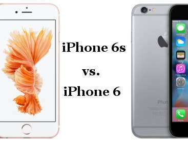 iPhone 6s vs iPhone 6