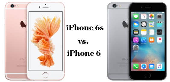 iPhone 6s vs iPhone 6