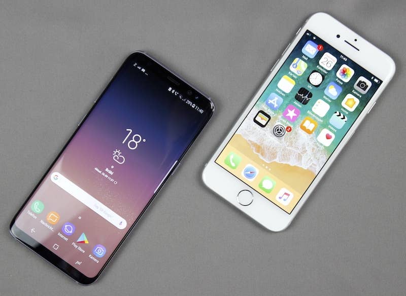 iPhone 8 vs. Galaxy S8