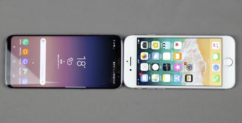 iPhone 8 vs. Galaxy S8