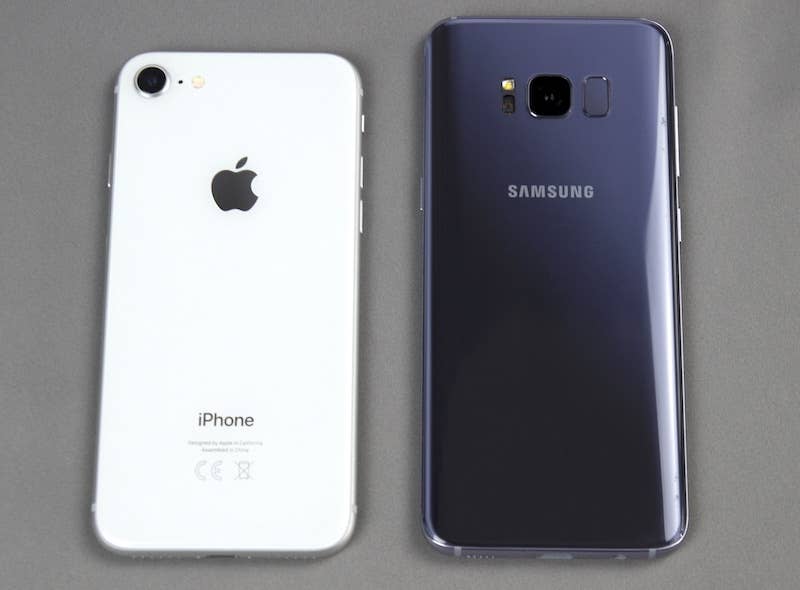 iPhone 8 vs. Galaxy S8