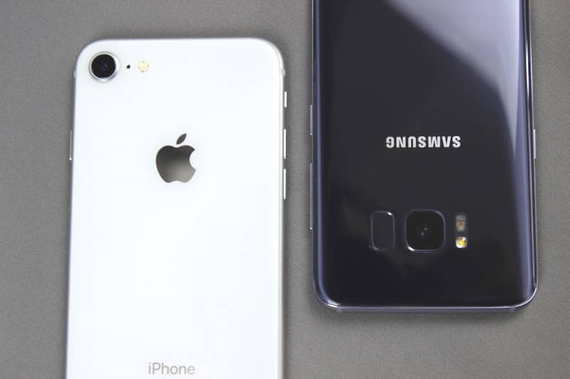 iPhone 8 vs. Galaxy S8