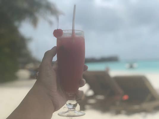 Cocktail am Strand