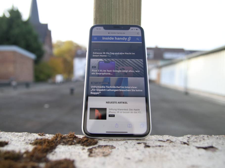 Das iPhone XR in der Vollansicht