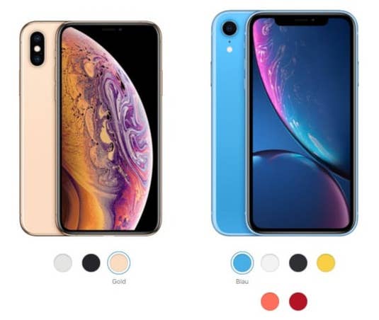 iPhone XS vs. iPhone XR