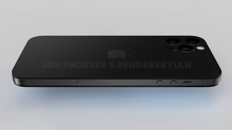 Renderbild des angeblichen iPhone 14