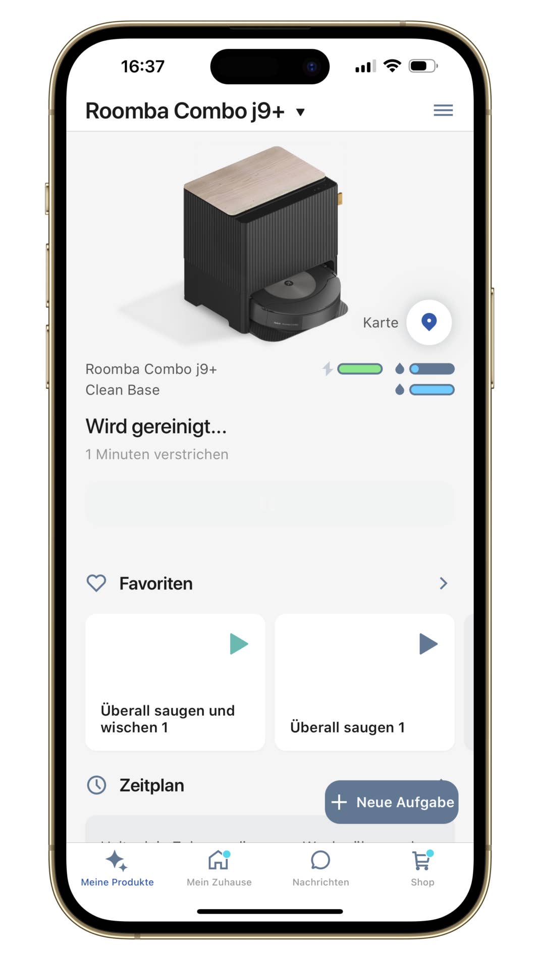 Die einzigartige iRobot-App