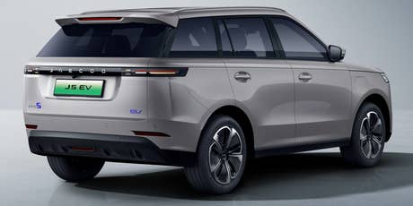 E-auto Jaecoo 5 BEV Foto: E-auto Jaecoo 5 BEV