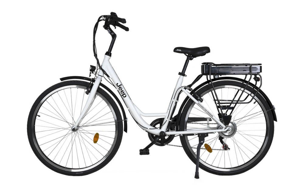 Jeep City E-Bike weiß