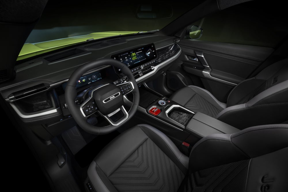 Interieur des Jeep Compass (2025).