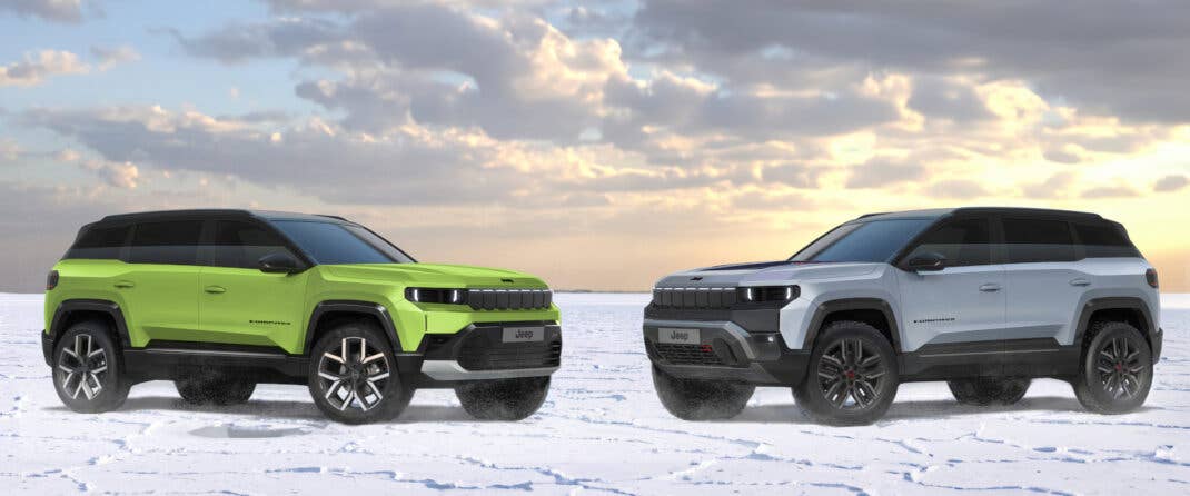 Jeep Compass (2025) in der Seitenansicht.