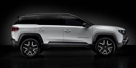 Foto: E-auto Jeep Compass Elektro