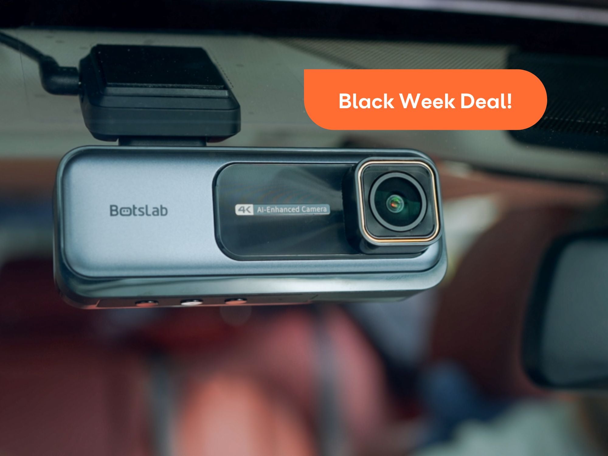 #Mit dieser 4K-Dashcam bist du viel sicherer unterwegs: Jetzt im Black Deal