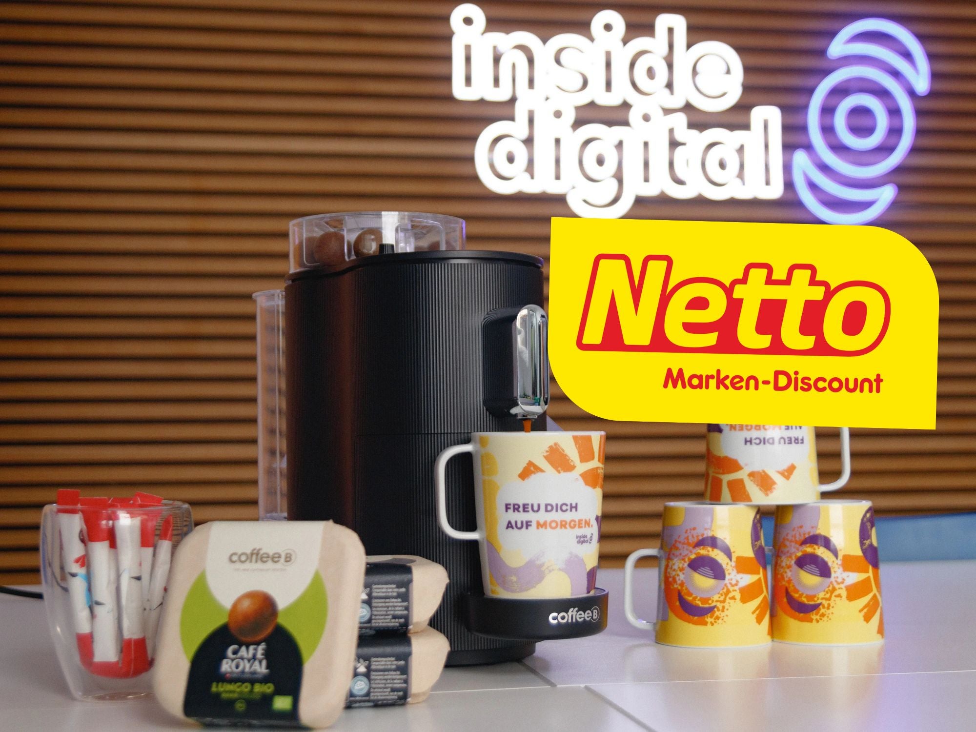 Verkauft Netto hier eine Kaffeemaschine für nur 9 Euro?!