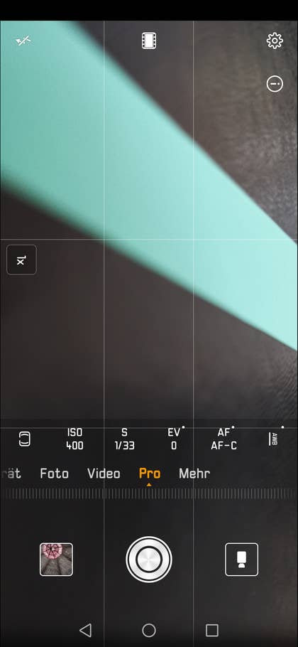 Kamera-App des Huawei Mate 20 Pro